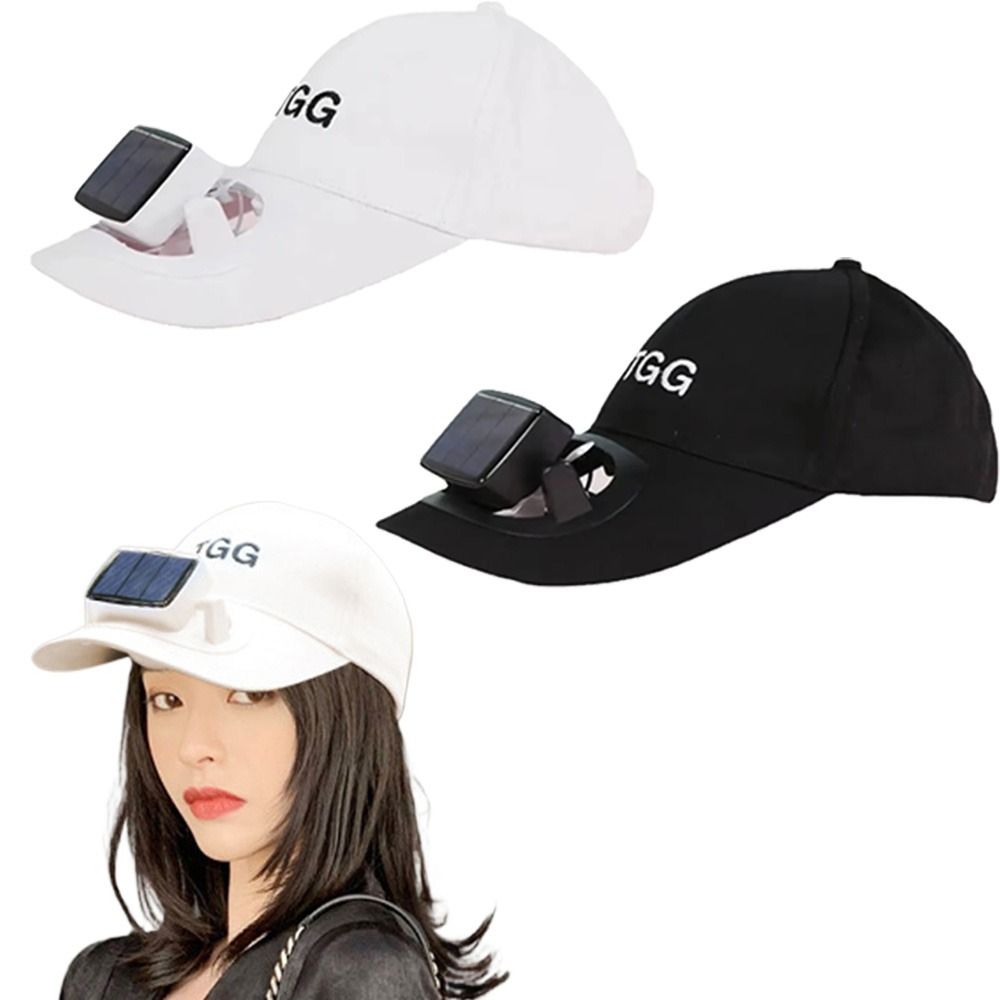 Sun Hat Wide Brim - Korea Style Solar Fan Hat USB