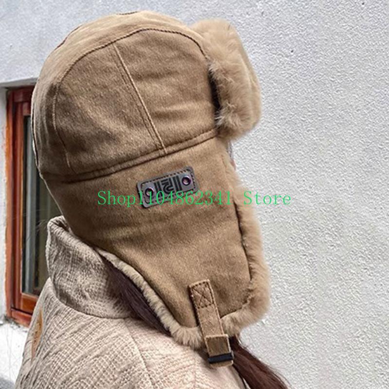 Winter Trapper Hat - 652F Adult Teens Windproof Earflap Hat
