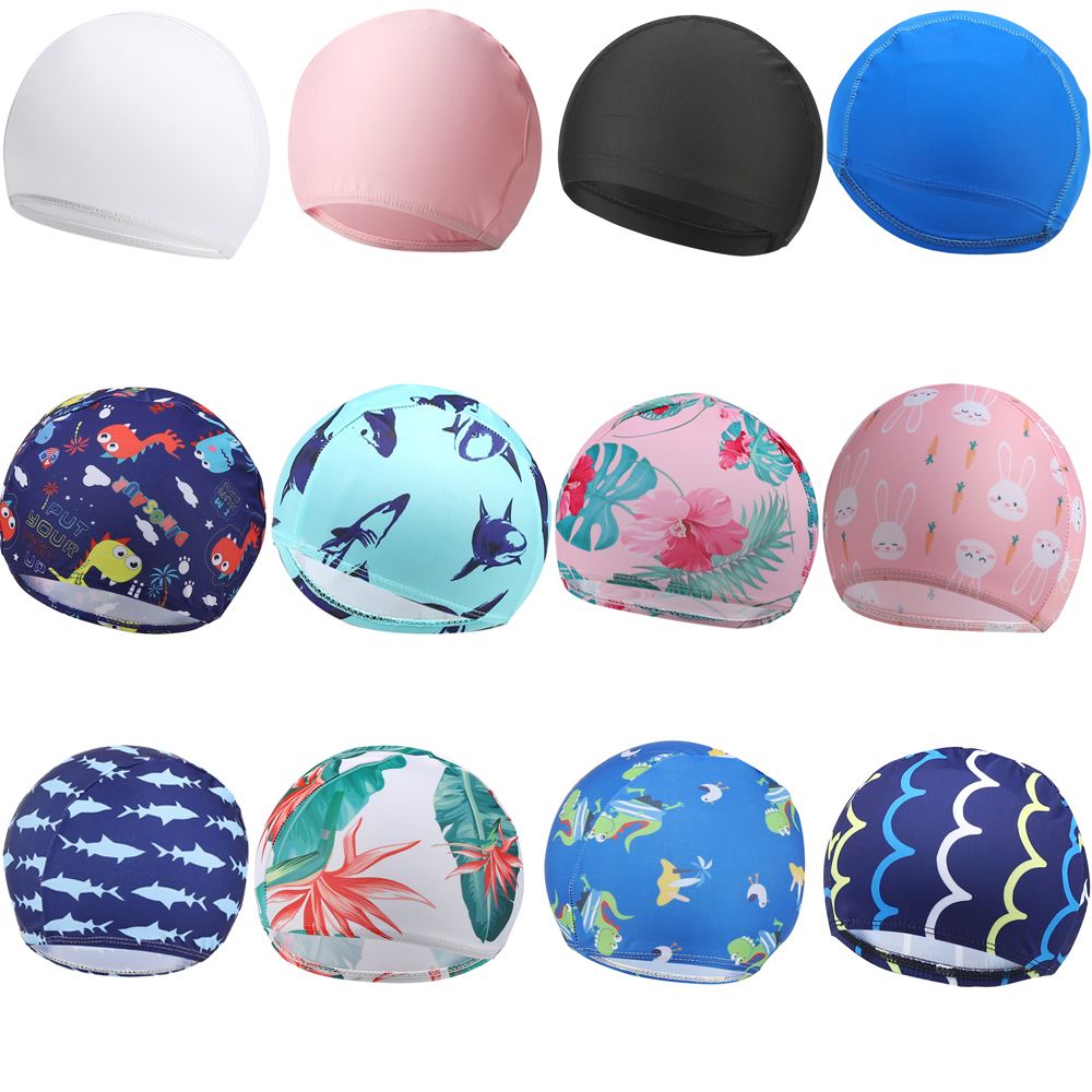 Cartoon  Children Boys Girls H – обзор и цена Swim Hat Silicone