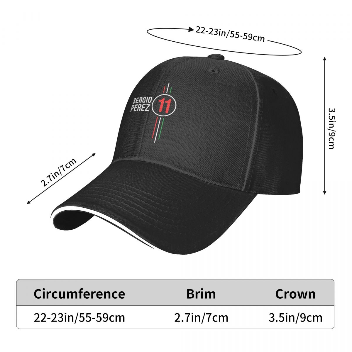 Sergio Perez F1 Car Racing Was – обзор и цена Golf Cap Dad
