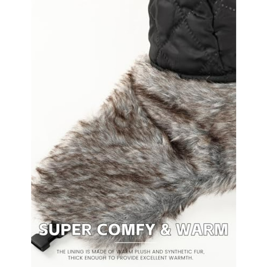 Buauty Fur Trapper Hat for Men – обзор и цена Trapper Hat Ear Flap