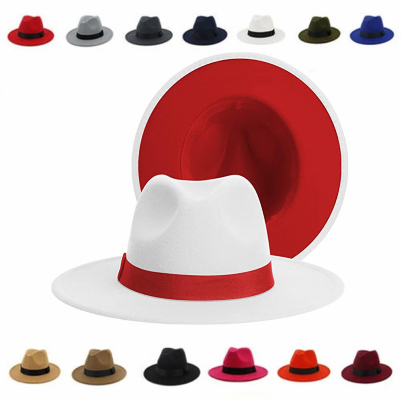 Women Winter Classic Patchwork – обзор и цена Fedora Hat Wool
