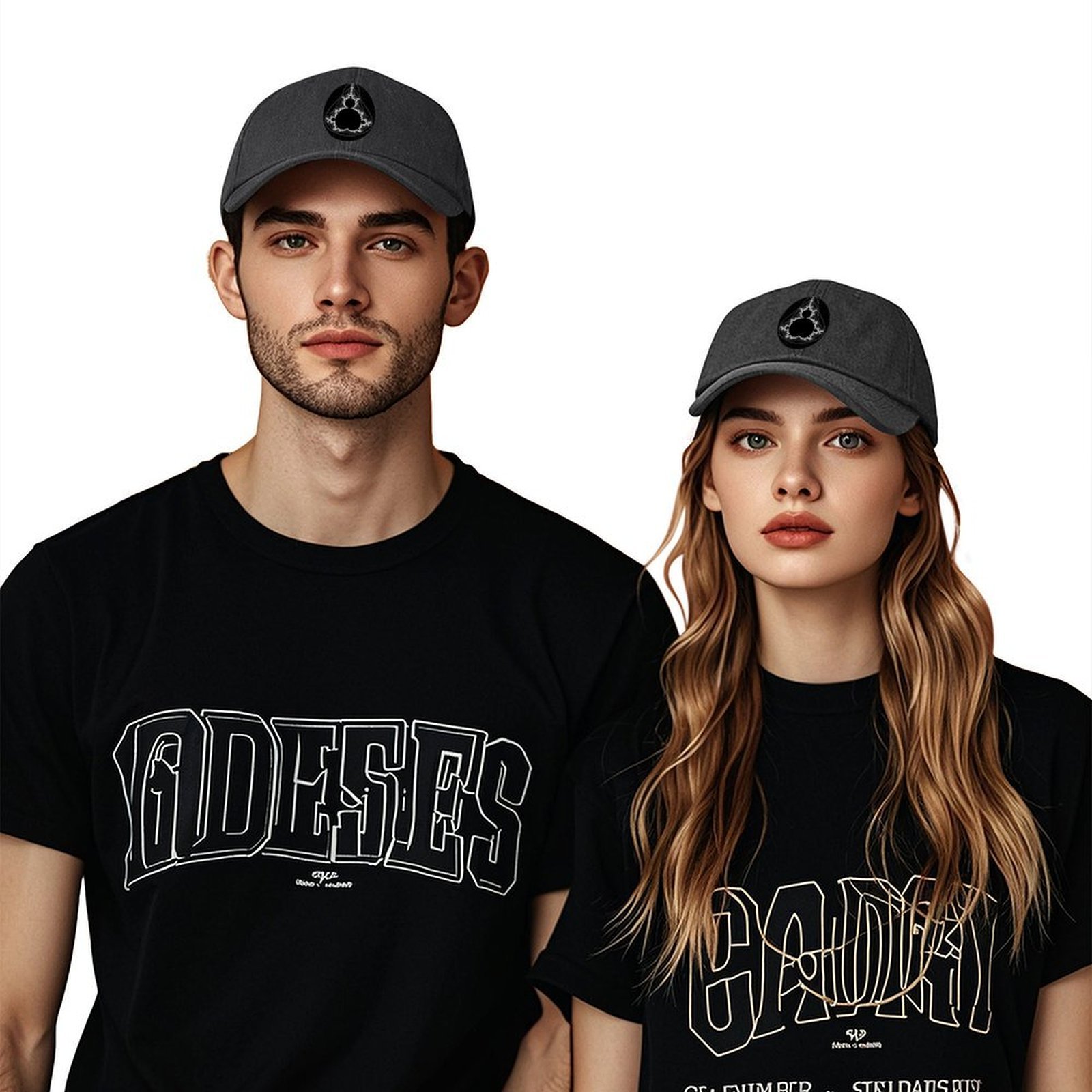 White - Linear Mandelbrot Base – обзор и цена Golf Cap Dad