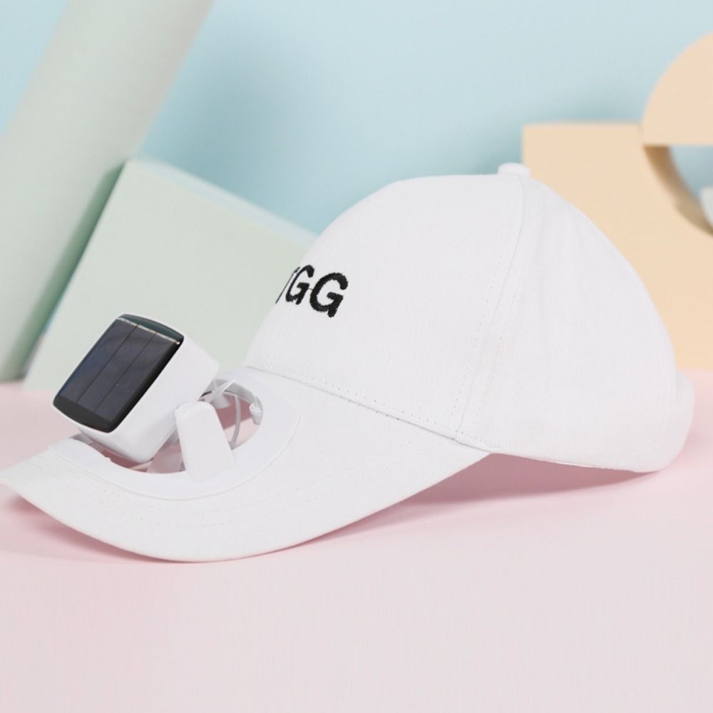 Korea Style Solar Fan Hat USB  – обзор и цена Sun Hat Wide Brim