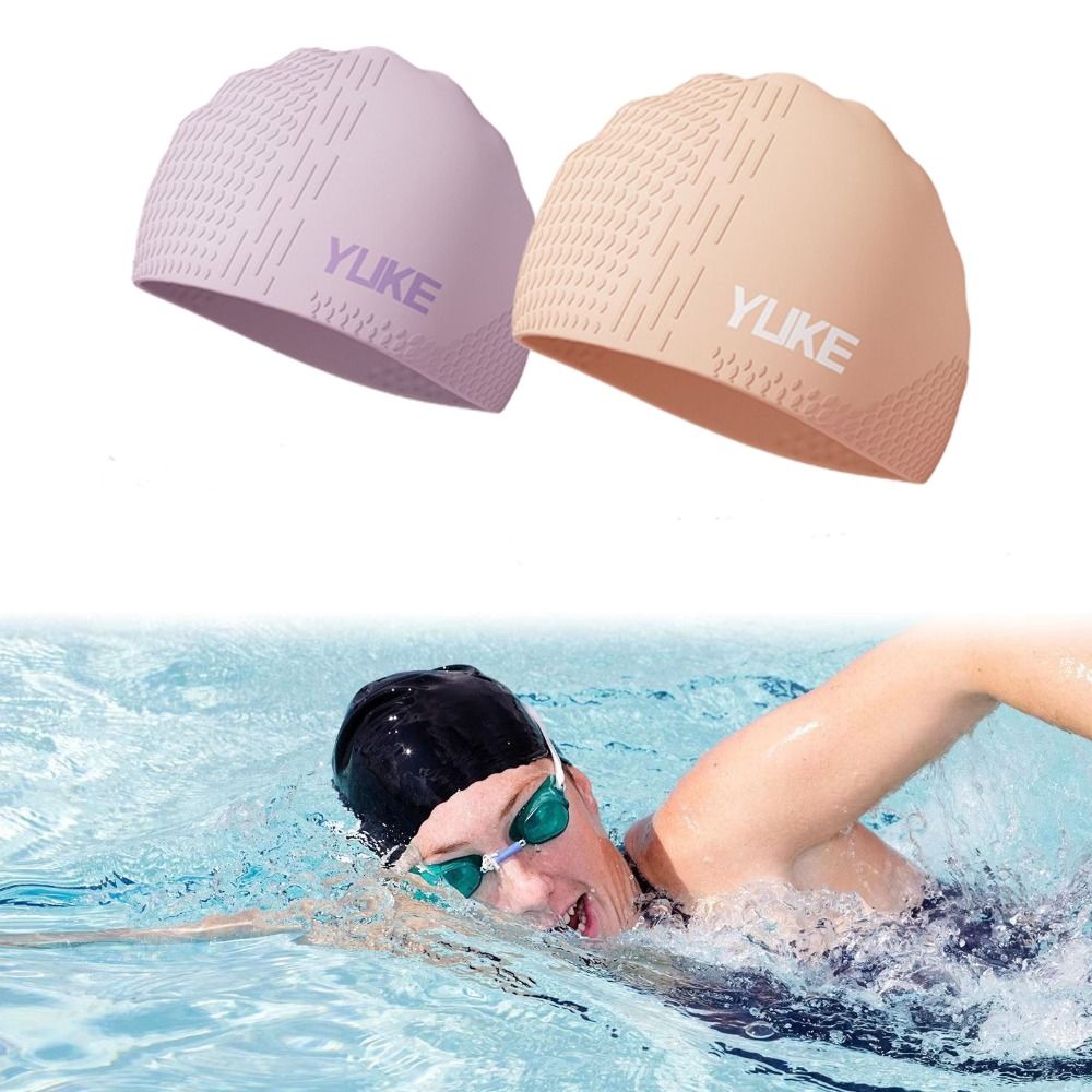 Solid Color Swimming Hat Elast – обзор и цена Swim Hat Silicone