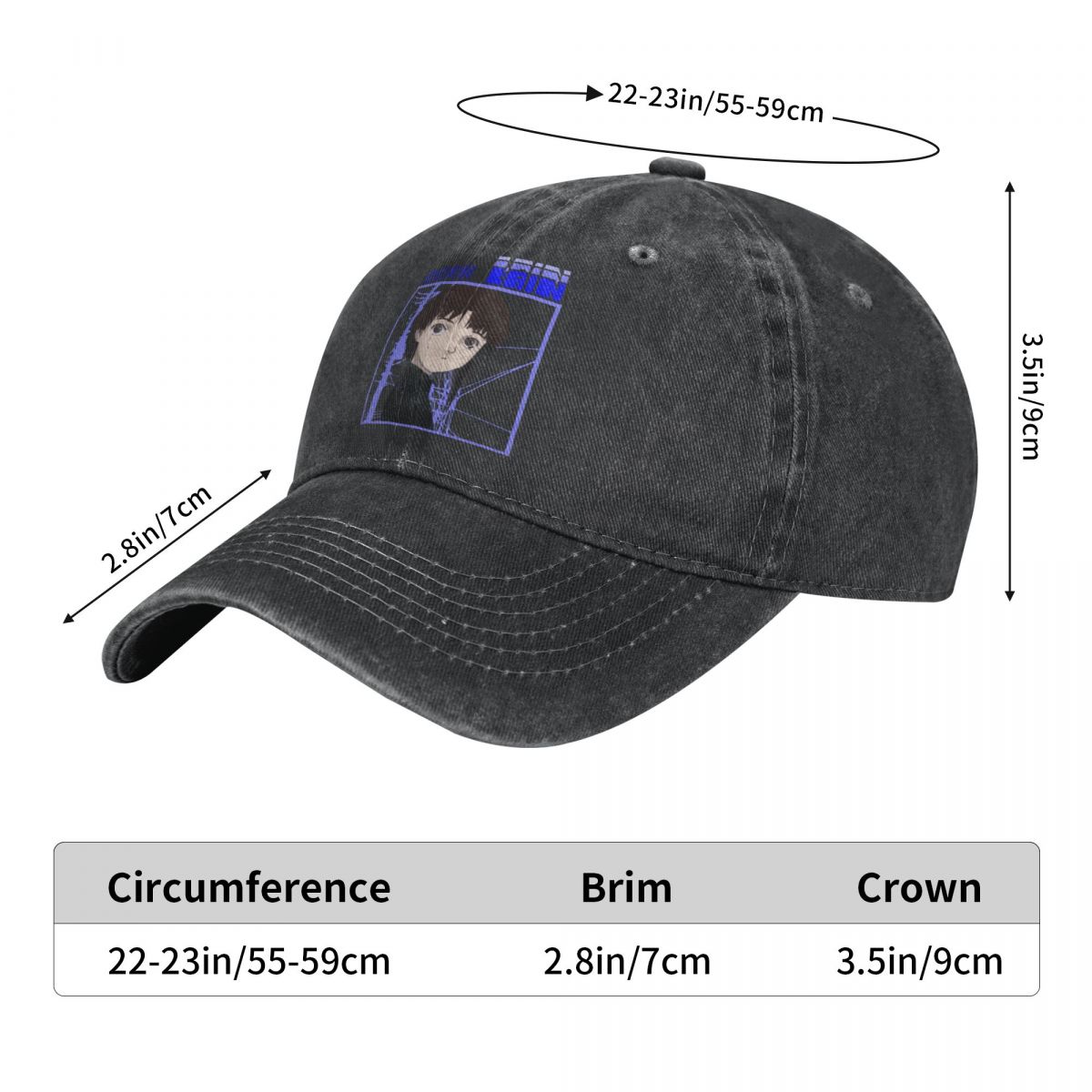 Washed Men's Baseball Cap Blue – обзор и цена Golf Cap Dad
