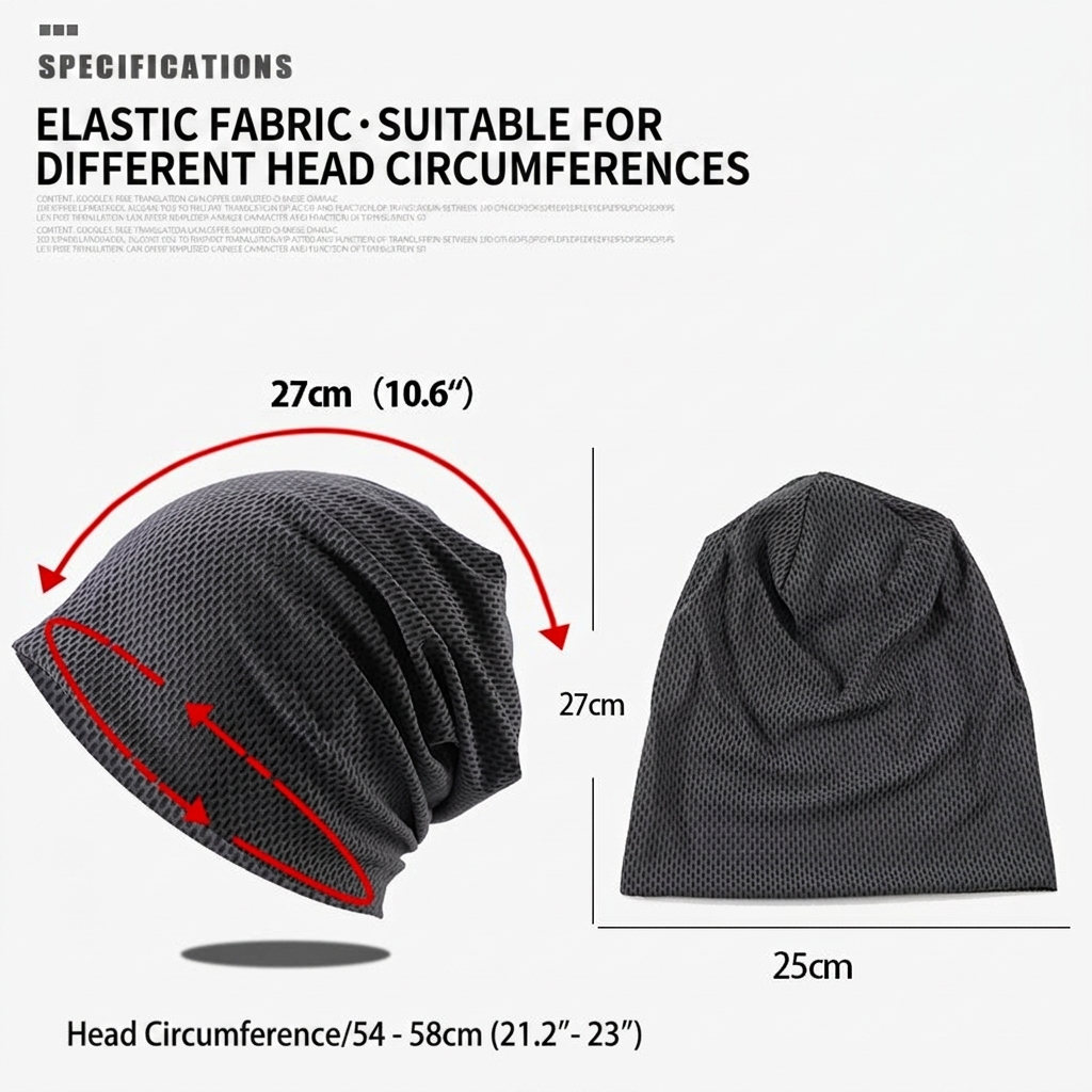 Breathable Mesh Running Beanie – обзор и цена Skull Cap Helmet Liner