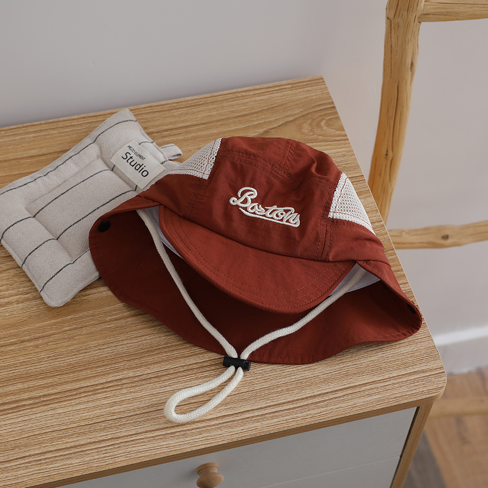 Letter Embroidered Baby Sun Ha – обзор и цена Bucket Hat Cotton