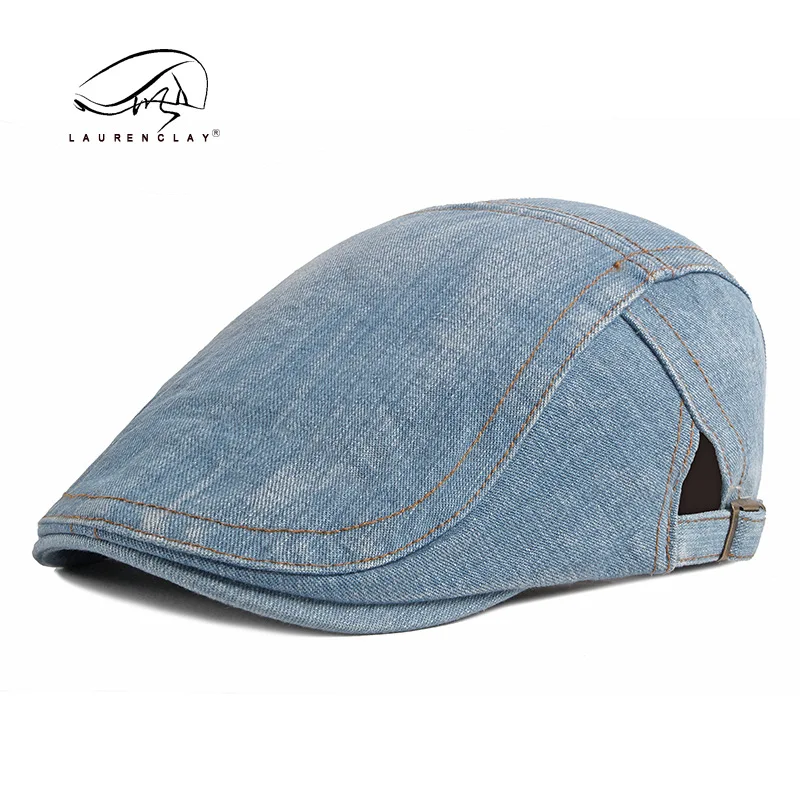 Denim Newsboy Hats Adjustable  – обзор и цена Newsboy Cap Ivy