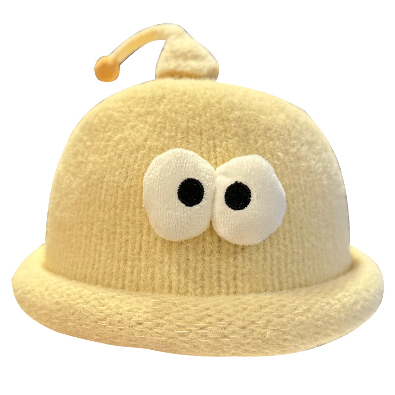 Playful Big-Eyed Garlic Knitte – обзор и цена Beanie Cuffed Knit
