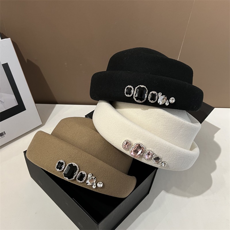 High quality rhinestone wool t – обзор и цена Fedora Hat Wool