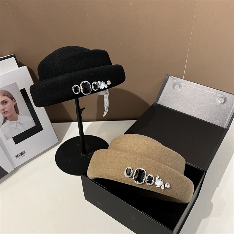 High quality rhinestone wool t – обзор и цена Fedora Hat Wool