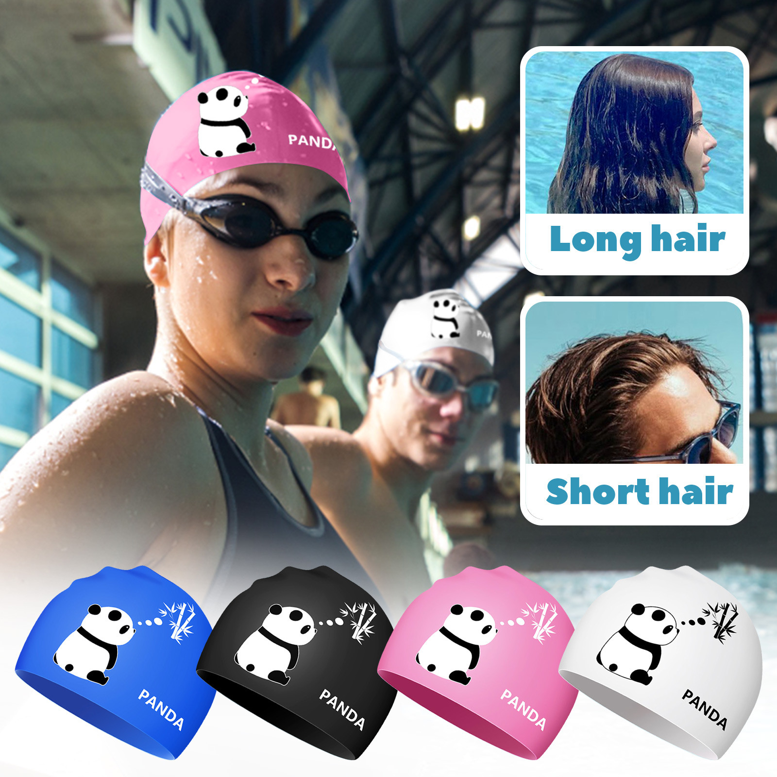 Comfortable, High Elasticity S – обзор и цена Swim Hat Silicone