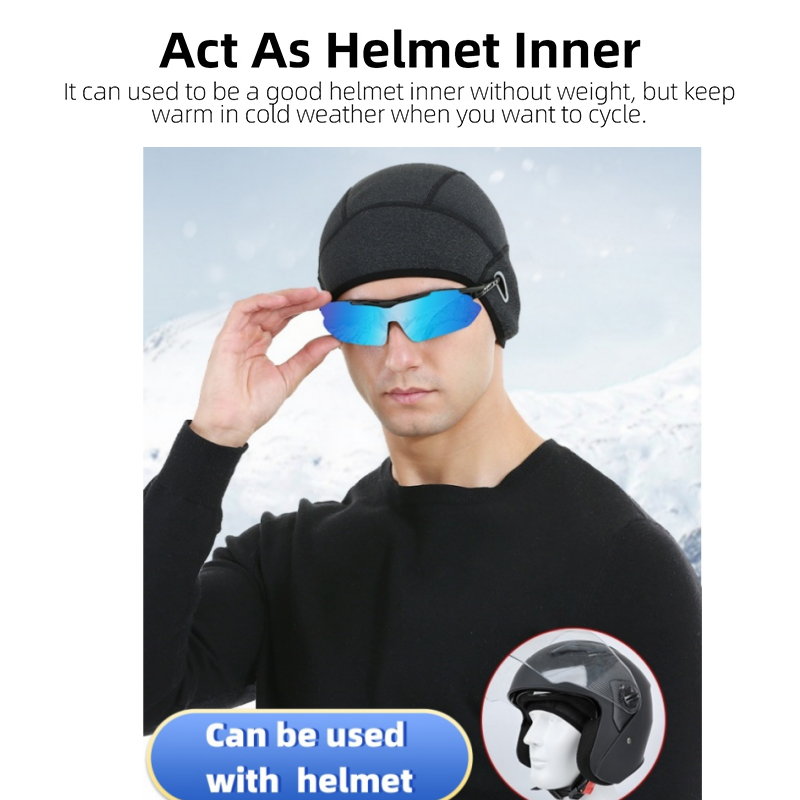 Winter Cycling Warm Cap MTB He – обзор и цена Skull Cap Helmet Liner