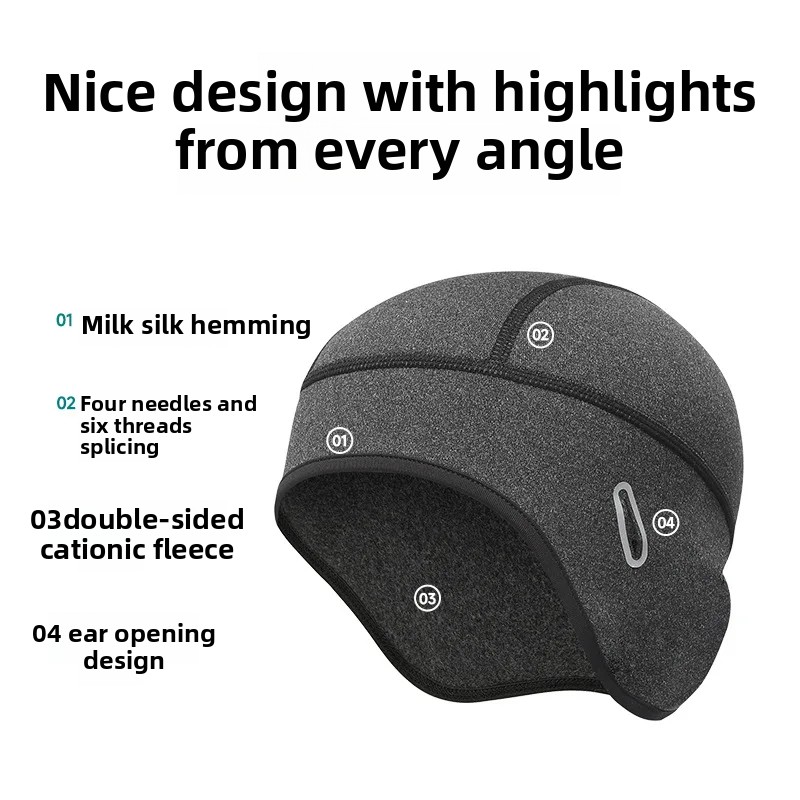Winter Cycling Warm Cap MTB He – обзор и цена Skull Cap Helmet Liner