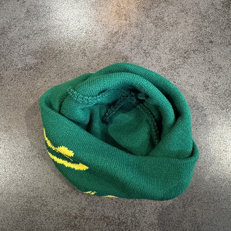 Tree Frog Print Beanie Men Wom – обзор и цена Beanie Cuffed Knit