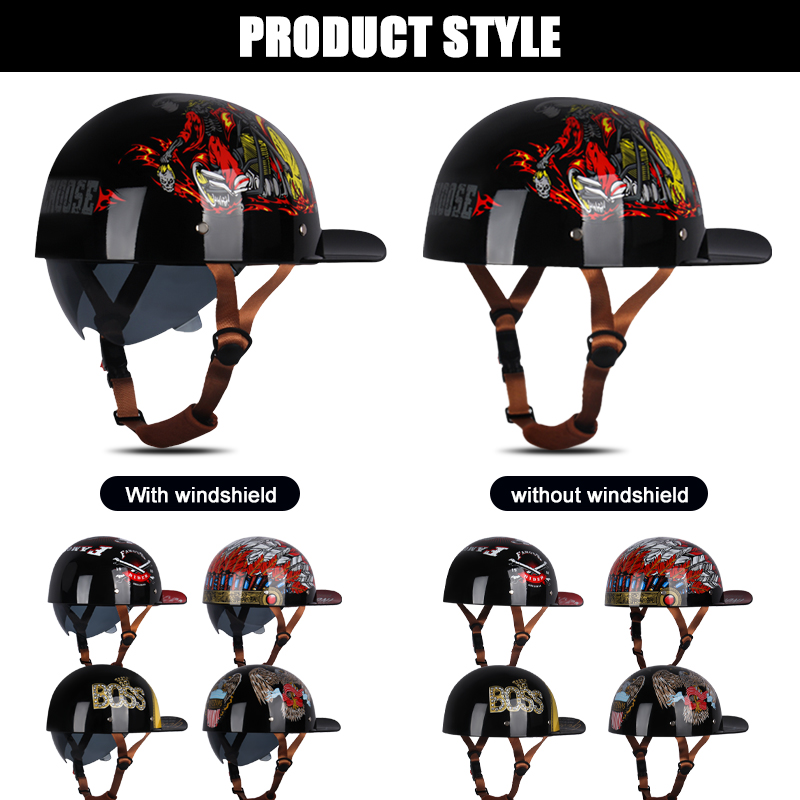 Baseball Cap Helmet Motorcycle – обзор и цена Baseball Cap Structured