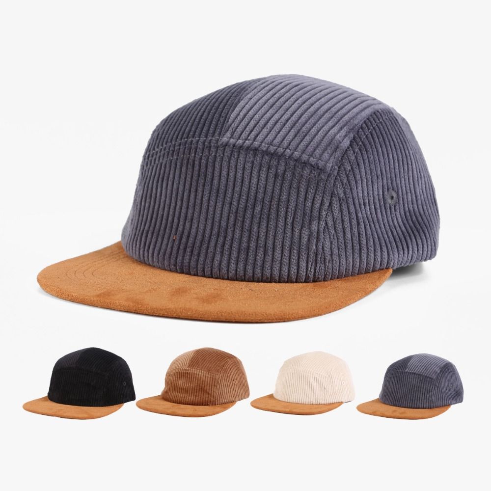 Versatile Retro Flat Brim Base – обзор и цена Corduroy Cap 5 Panel