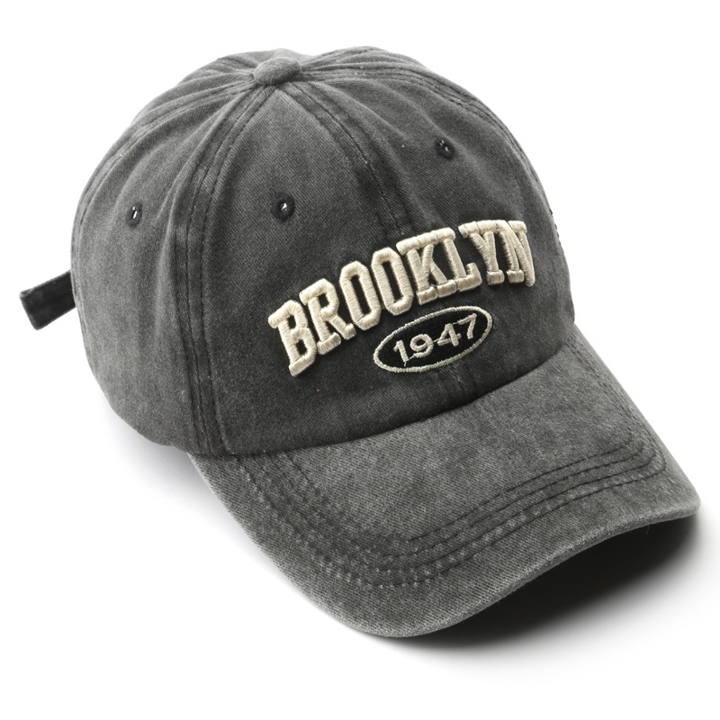 Retro brooklyn Letter Embroide – обзор и цена Baseball Cap Structured