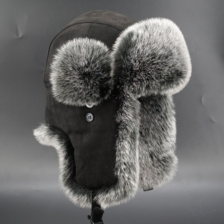 Men's Winter Imitation Fur Tra – обзор и цена Trapper Hat Ear Flap