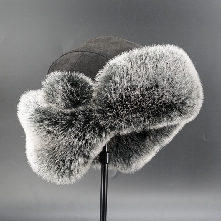 Men's Winter Imitation Fur Tra – обзор и цена Trapper Hat Ear Flap