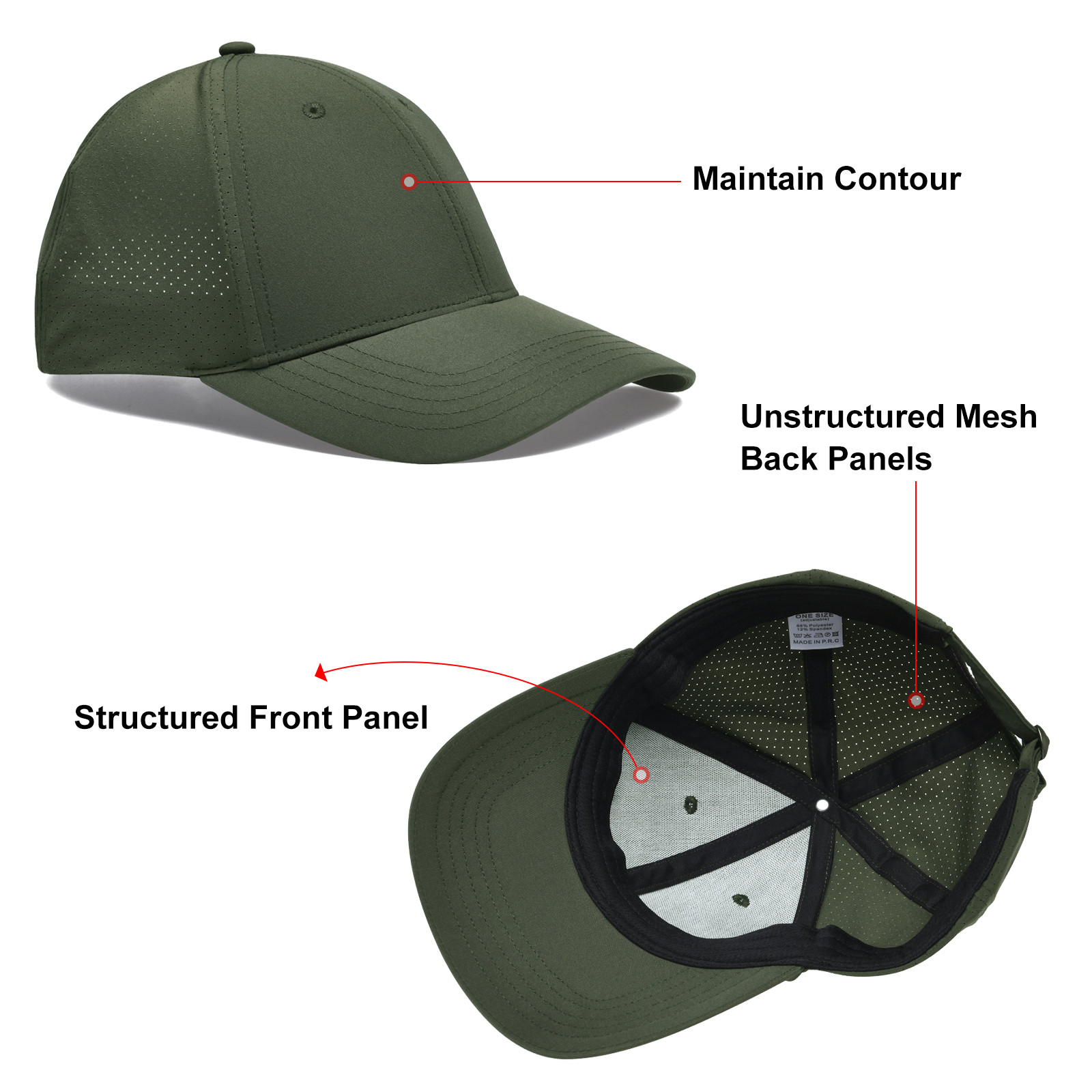 FUICUI Unisex Classic Mesh Adj – обзор и цена Golf Cap Dad