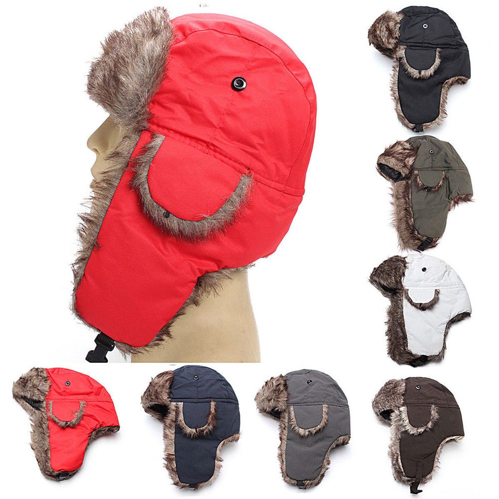 Warm Winter Fur Earflap Ski Ha – обзор и цена Trapper Hat Ear Flap
