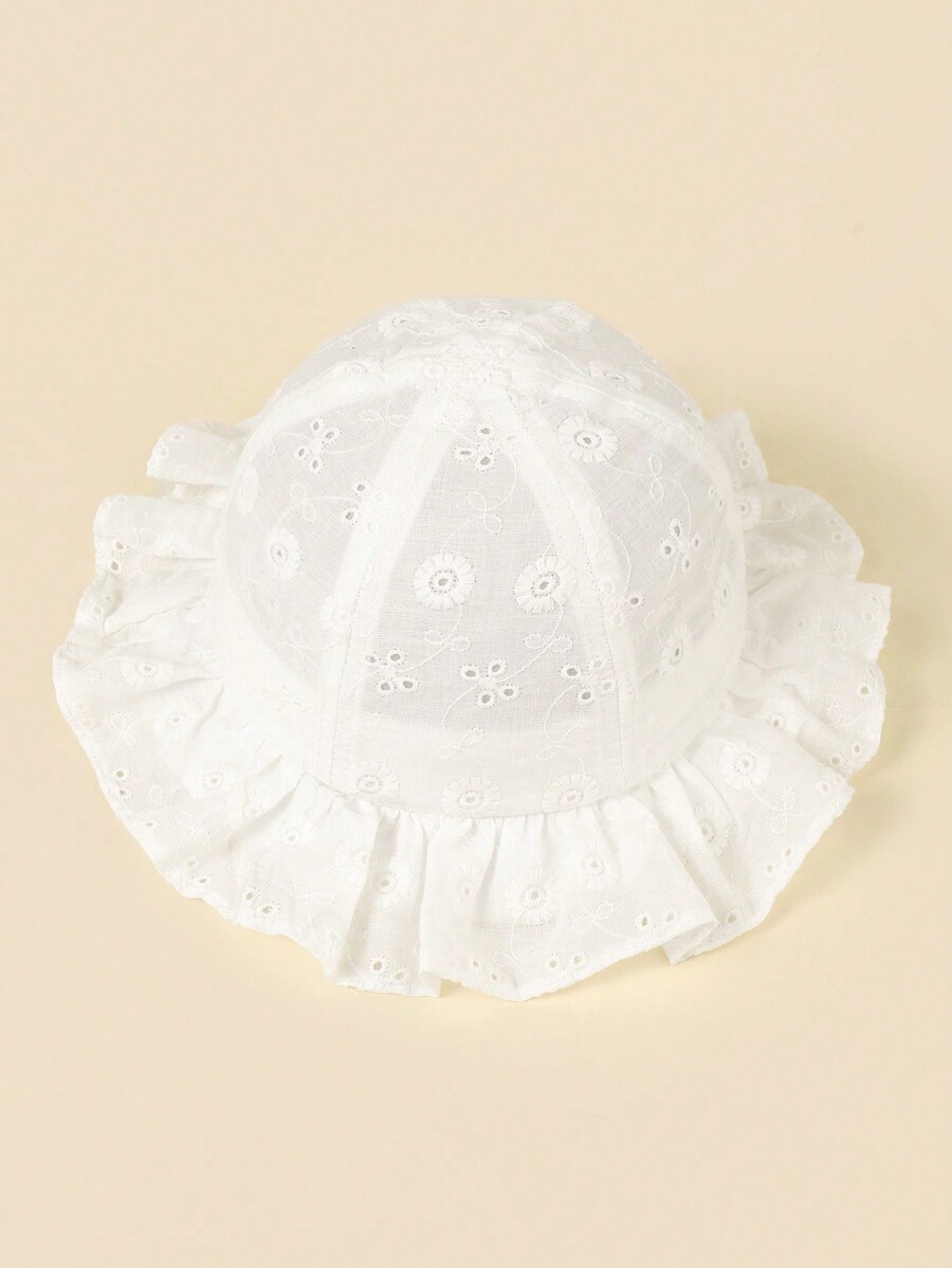 White Floral Embroidery Bucket – обзор и цена Bucket Hat Cotton