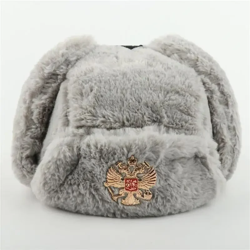 Soviet Badge Ushanka Men&Women – обзор и цена Winter Trapper Hat