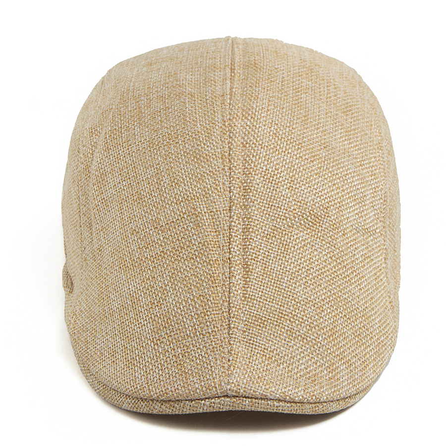 Men's Linen Flat Cap Spring Su – обзор и цена Newsboy Cap Ivy