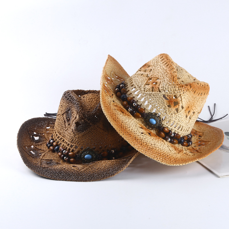Spring and summer Spanish retr – обзор и цена Cowboy Hat Straw