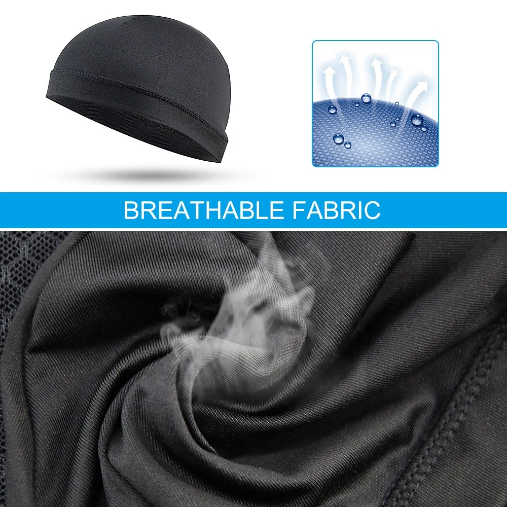 1PC Cooling Skull Cap For Men  – обзор и цена Skull Cap Helmet Liner
