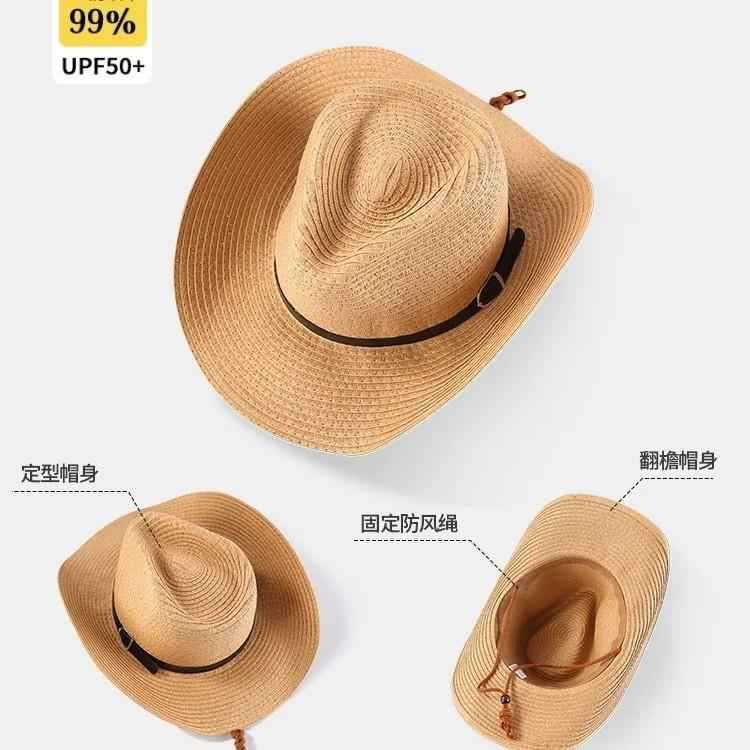 Summer Men Western Shapeable C – обзор и цена Cowboy Hat Straw