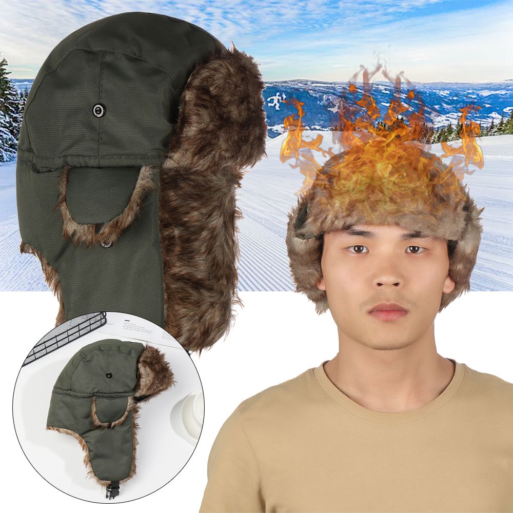 Warm Earflap Trapper Ski Hat W – обзор и цена Winter Trapper Hat