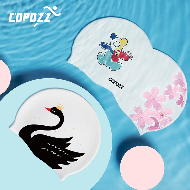 COPOZZ Women Men Silicone Swim – обзор и цена Swim Hat Silicone