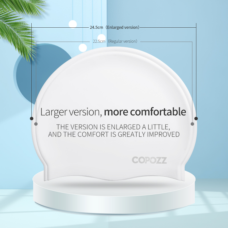 COPOZZ Women Men Silicone Swim – обзор и цена Swim Hat Silicone