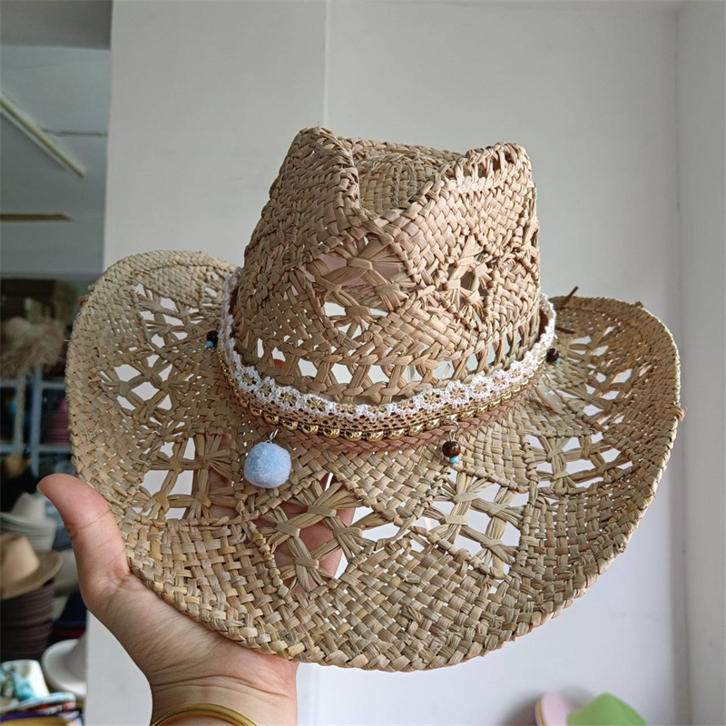 Cowboy hat fashion hollow out  – обзор и цена Cowboy Hat Straw