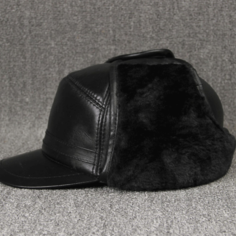 SILOQIN Men's Genuine Leather  – обзор и цена Winter Trapper Hat