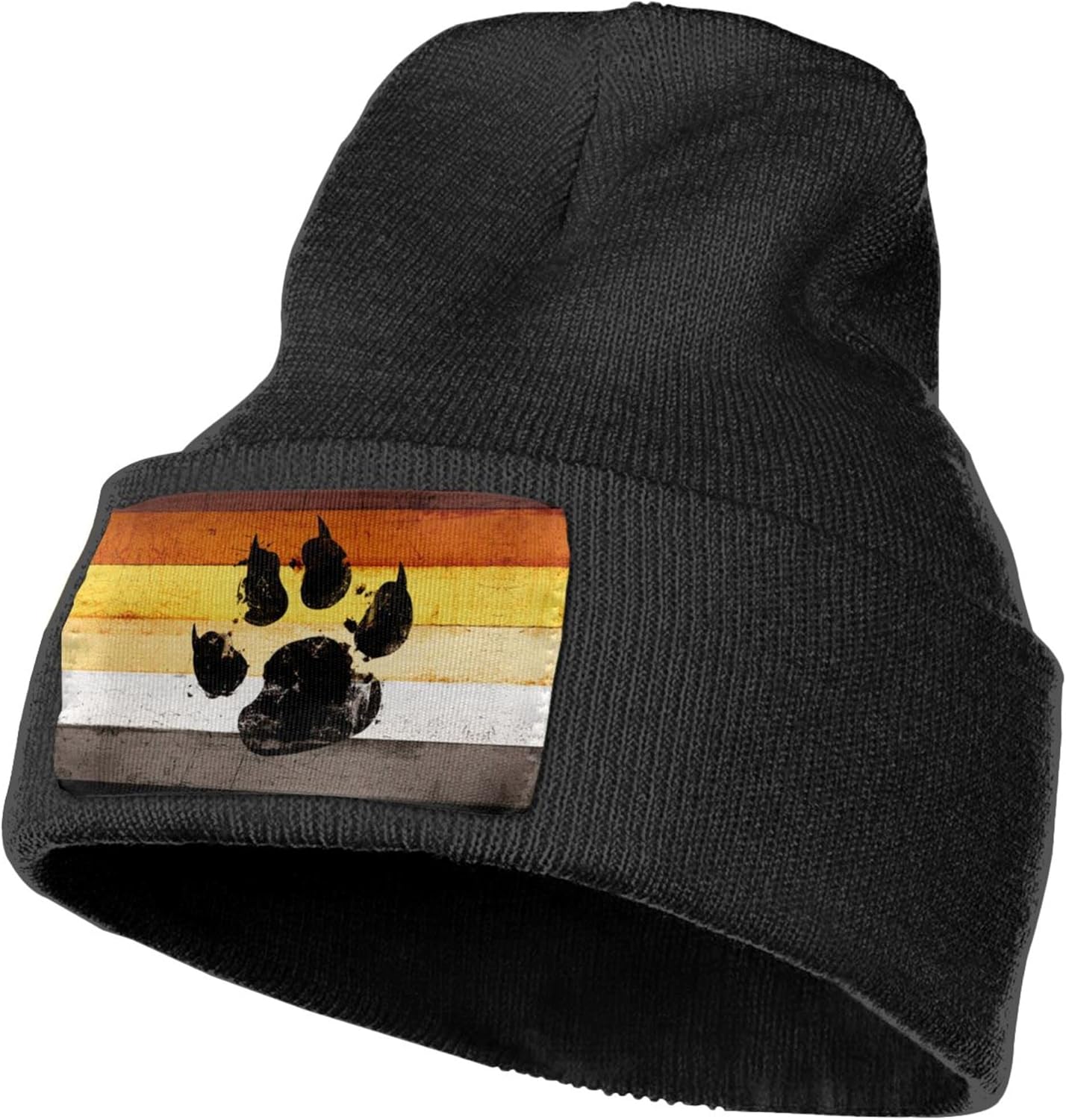Gay Flag Bear paw LGBT Knit Be – обзор и цена Beanie Cuffed Knit