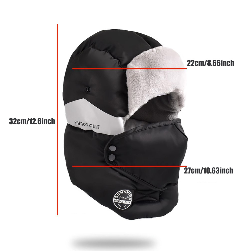 Mens Winter Ski Hat Thickened  – обзор и цена Winter Trapper Hat