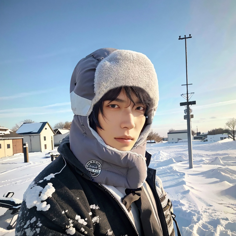 Mens Winter Ski Hat Thickened  – обзор и цена Winter Trapper Hat