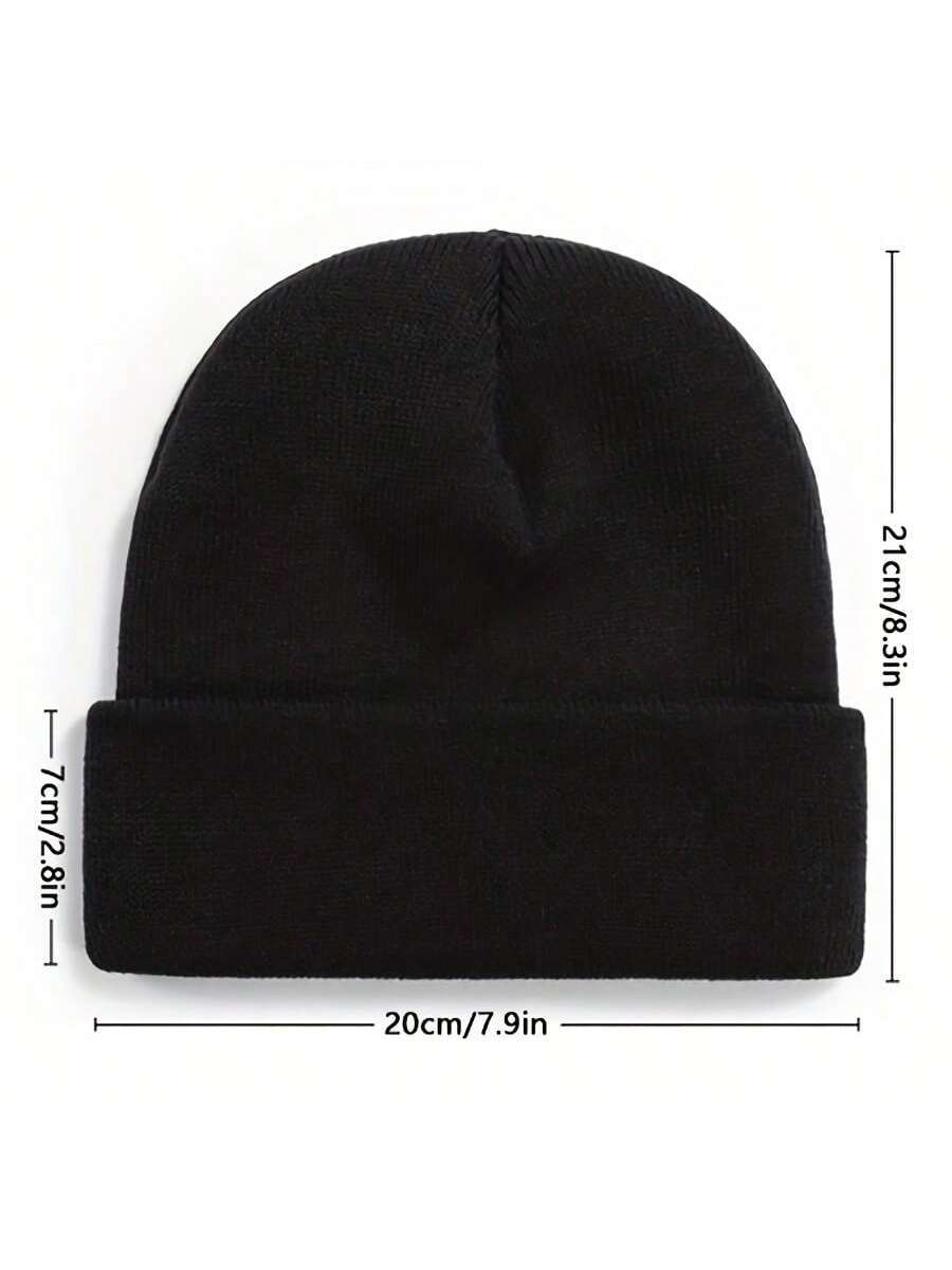 Soft Warm Knit Beanie Hat For  – обзор и цена Beanie Cuffed Knit