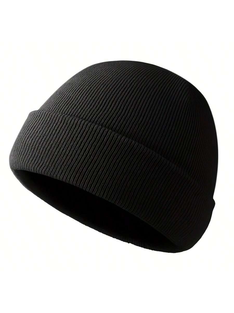 Soft Warm Knit Beanie Hat For  – обзор и цена Beanie Cuffed Knit