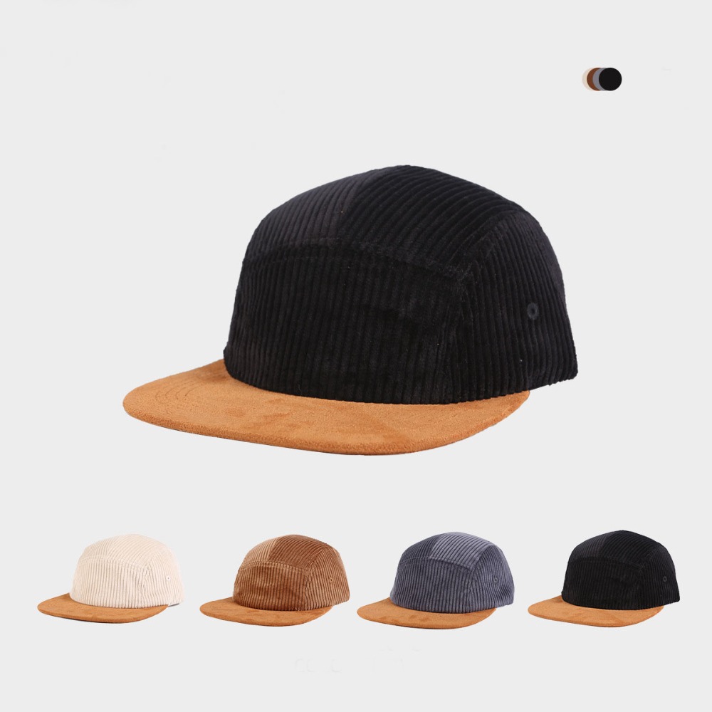 Versatile Retro Flat Brim Base – обзор и цена Corduroy Cap 5 Panel