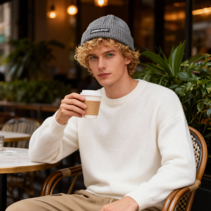1pc Winter Warm Beanie for Men – обзор и цена Beanie Cuffed Knit