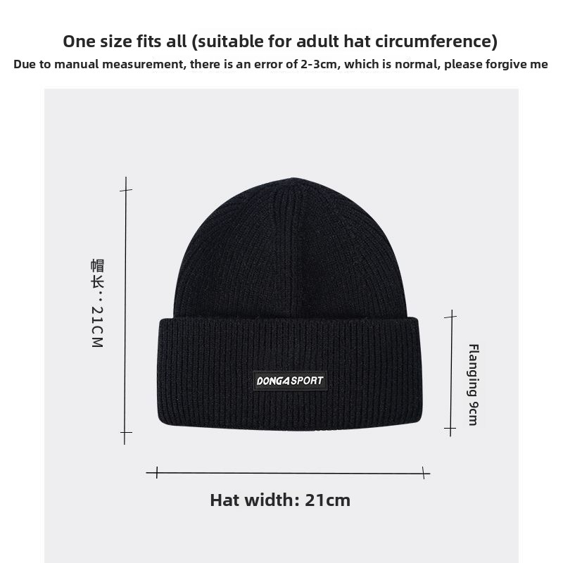 1pc Winter Warm Beanie for Men – обзор и цена Beanie Cuffed Knit